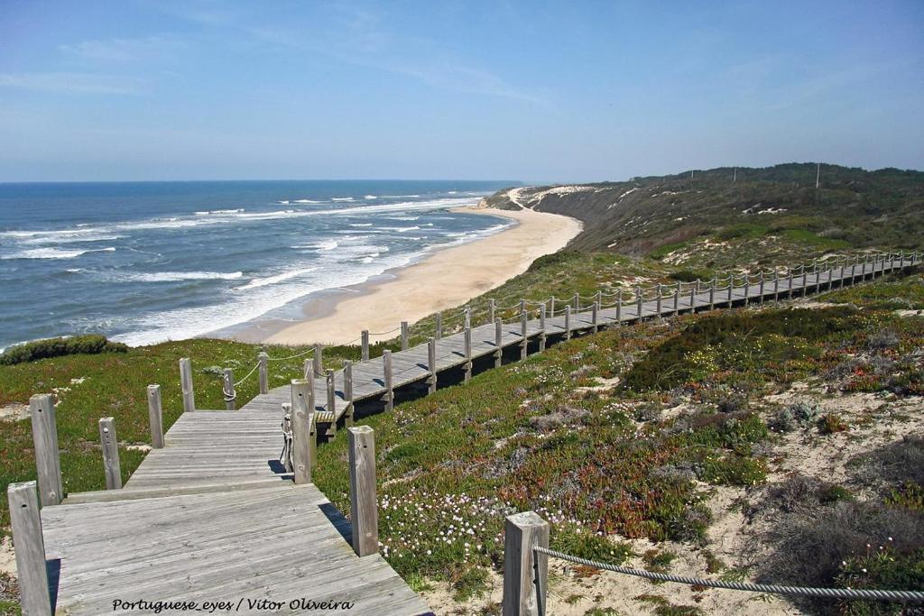 Casa Da Praia Das Paredes-Nazare Senhora da Vitoria ภายนอก รูปภาพ